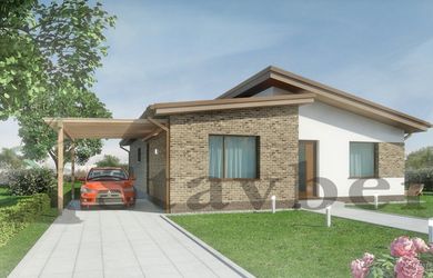 Budúca novostavba 4i RD, pozemok 530 m2 (alt. 3i a gar.) Myšľa